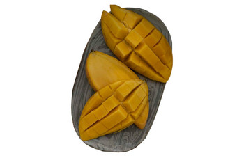 新鲜的成熟的黄色的<strong>芒果</strong>水果梭鱼<strong>芒果</strong>陶瓷板