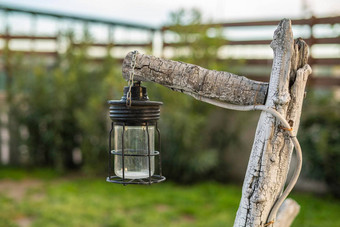 Jar灯笼应用花园观赏元素