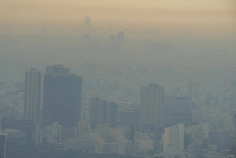 东京城市景观六本木山