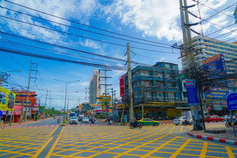 图像芭堤雅城市中心泰国