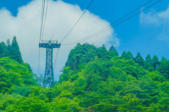 风景方案马索道