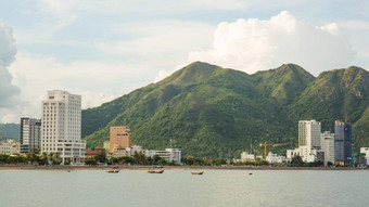 视图牙医页市中心牙医页沿海城市资本位于南中央海岸<strong>越南</strong>