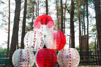 泡沫球气球绿色场设备团队建筑体育运动游戏命名保险杠球泡沫球