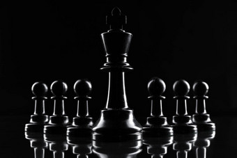 国际象棋数据黑暗黑色的背景关闭