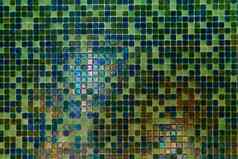绿色现代马赛克瓷砖墙小陶瓷瓷砖