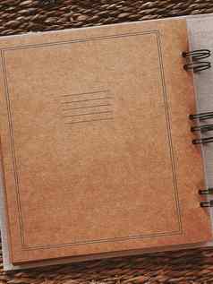 古董家庭专辑旅行杂志书照片笔记本食谱日记可持续发展的纸文具模型剪贴簿设计