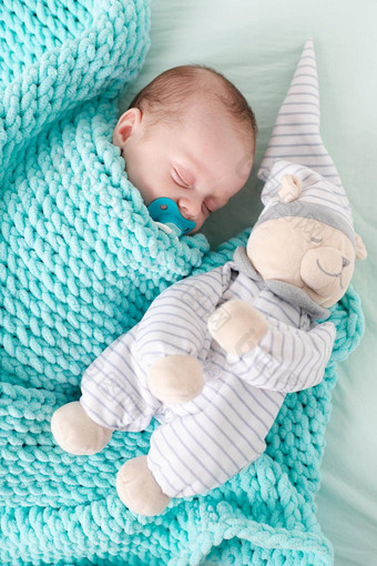 婴儿说谎婴儿床泰迪熊婴儿个月平静睡觉婴儿健康的婴儿睡眠文章玩具孩子们软玩具