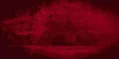 墙纹理水泥黑色的红色的背景摘要黑暗颜色设计光白色梯度背景