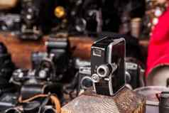 古董苏联电影相机跳蚤市场