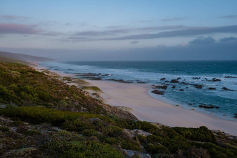 日落<strong>希望</strong>自然储备南非洲西方角美丽的海滩南非洲白色沙丘<strong>希望</strong>自然储备部分花园路线