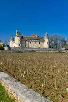 酒庄鲁利城堡saone-et-loire百货勃艮第法国