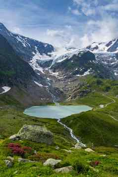 典型的高山景观瑞士阿尔卑斯山脉steinseeurner阿尔卑斯山脉广州伯尔尼瑞士