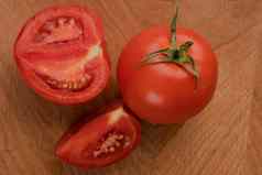 番茄切片块番茄木董事会