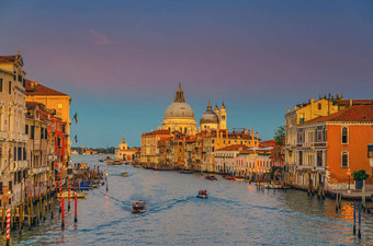 大运河水道威尼斯历史城市中心