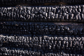 自然火灰烬黑暗灰色黑色的煤纹理易燃黑色的硬岩石Copyspace
