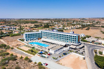 空中视图紫水晶纳帕酒店水疗中心塞浦路斯