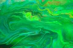 绿色大理石摘要丙烯酸背景冷酷的艺术作品纹理