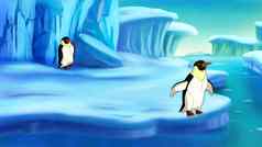 企鹅冰脊