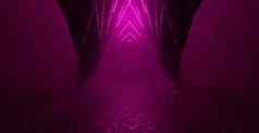 神奇的摘要未来主义的紫色的粉红色的跳舞摘要背景壁纸插图