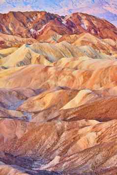 没完没了的涟漪颜色封面沙漠山扎布里斯基点