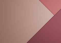 前视图呈现最小的色彩斑斓的米色粉红色的红色的纸作文背景复制空间演讲壁纸的地方文本