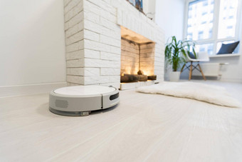 自动化真空清洁机器人动力可充电电池现代生活房间
