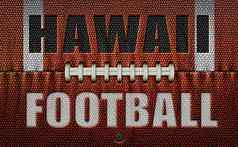夏威夷足球文本夷为平地足球