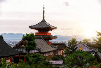 清水寺佛教寺庙《京都议定书》日本