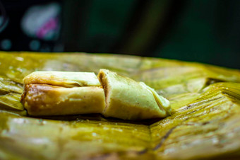 尼加拉瓜塞玉米粉蒸肉复制空间尼加拉瓜食物塞玉米粉蒸肉