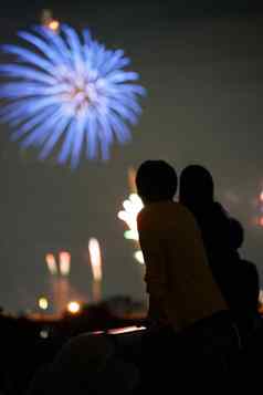 烟花玉神烟花节日