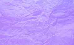 弄皱的纸纹理紫色的纹理皱巴巴的纸皱巴巴的纸皱纹纸