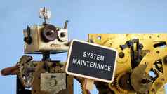 机器人机制持有标志系统维护