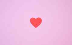 红色的心减少纸板谎言粉红色的背景