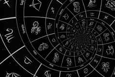 摘要概念上的背景神秘主义占星术幻想
