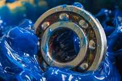 球轴承不锈钢蓝色的溢价质量合成锂复杂的油脂高温度机械润滑汽车工业