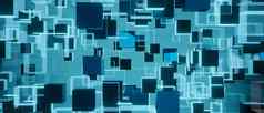 摘要技术科学多边形空间低聚背景未来主义的网格广场深蓝色的绿色横幅呈现