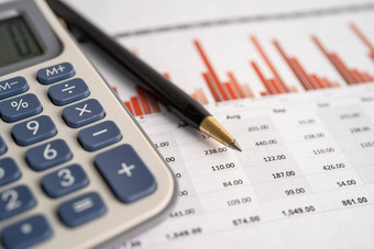 计算器preadsheet表格纸图金融发展银行账户统计数据投资分析研究数据经济交易办公室报告业务公司会议概念