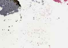 大图像关闭纸纹理背景扫描大色彩斑斓的墨水粉红色的紫色的黑色的棕色（的）颜色污渍点点斑点壁纸复制空间文本脏纸