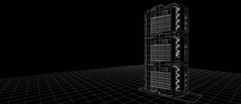 体系结构外<strong>外观设计</strong>概念建筑的角度来看白色线框架呈现黑色的背景摘要背景壁纸台式电脑电脑技术设计建筑主题