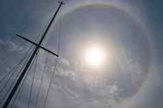 总计太阳能你好框架桅杆绳子帆船