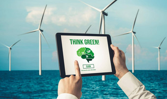 绿色业务转换环境储蓄环境、社会和<strong>治理</strong>业务概念