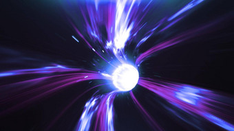 渲染蓝紫色相比虫洞时间涡空间