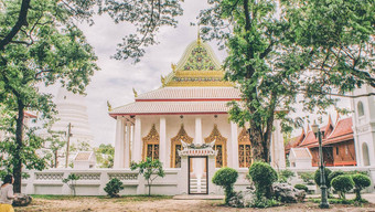 古老的寺庙体系结构什么chaloem普拉基亚特nonthaburi泰国文化旅行旅行南东亚洲