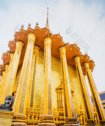 金<strong>佛塔寺庙</strong>翡翠佛什么phra凯具有里程碑意义的曼谷泰国