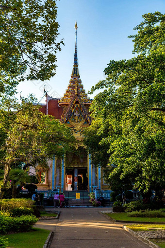 什么Chalong寺庙普吉岛泰国