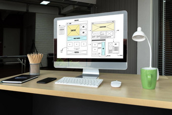 网站设计软件提供流行的模板在线零售业务