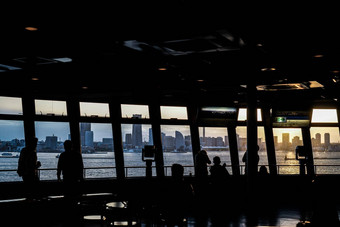 横滨港口横滨baybridge天空走