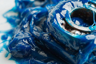 油脂球轴承蓝色的溢价质量合成锂复杂的油脂高温度机械润滑汽车工业