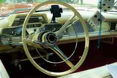 室内视图古董车视图指示板经典车