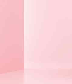 最小的工作室光产品演讲粉红色的背景